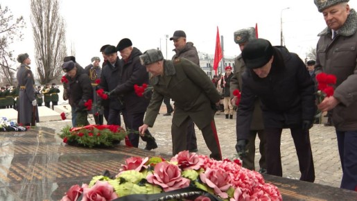 В Волгограде почтили память бойцов, погибших на Северном Кавказе